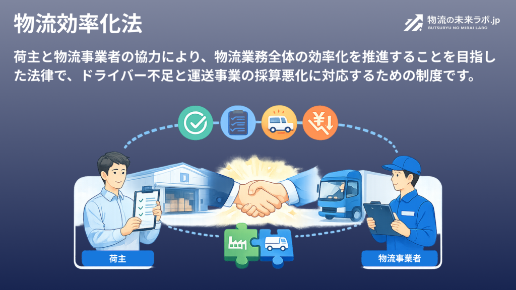 物流効率化法とは
