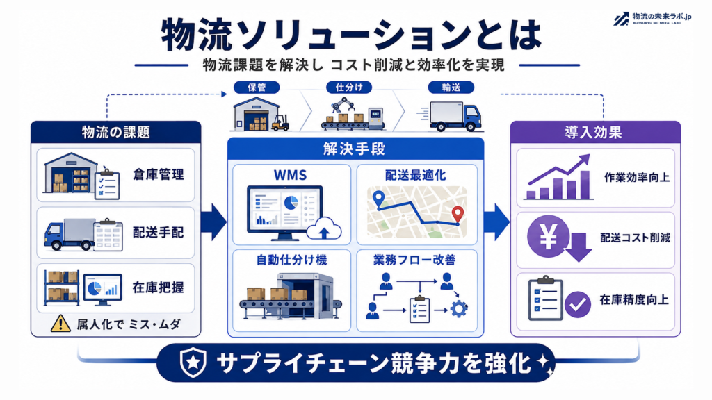 物流ソリューションとは