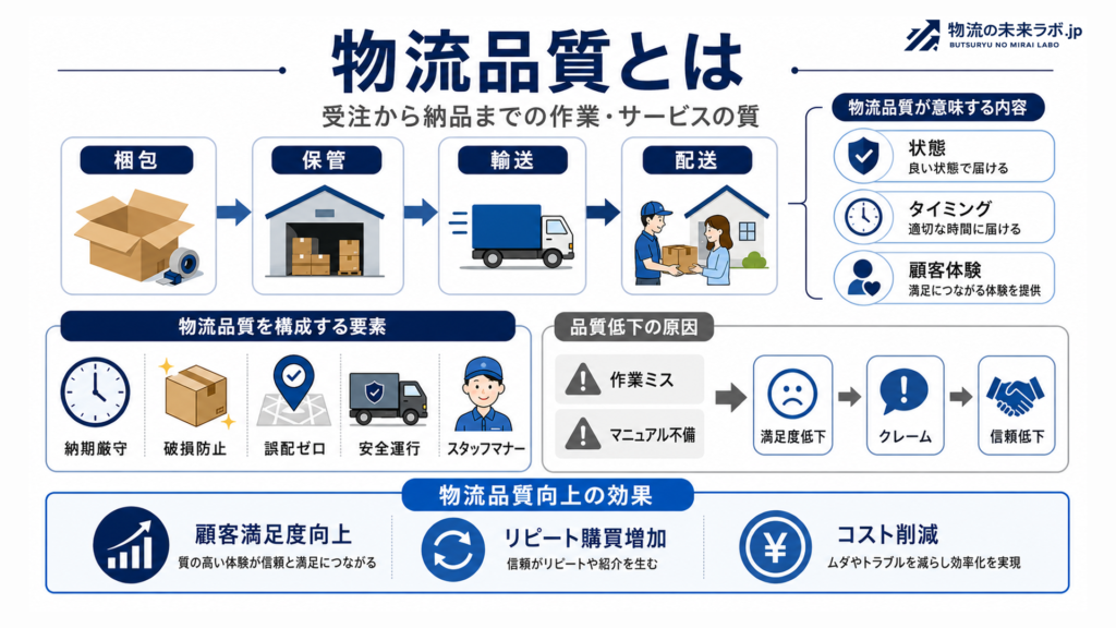 物流品質とは?
