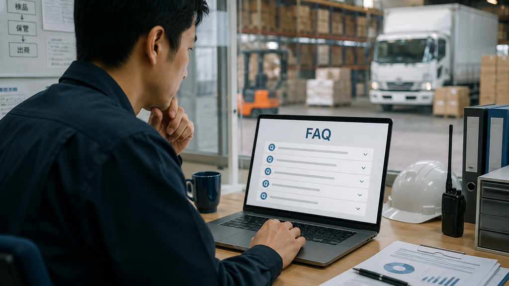 物流システムのよくある質問(FAQ)